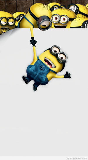 Talk On The Minion Phone! Wallpaper