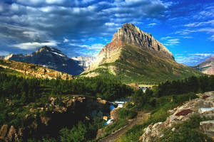 Tall Mountain Montana Wallpaper