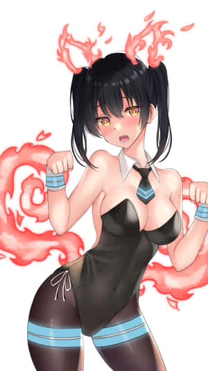 Tamaki Fire Force 2250 X 4000 Wallpaper