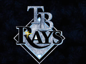 Tampa Bay Rays Dark-themed Logo Wallpaper
