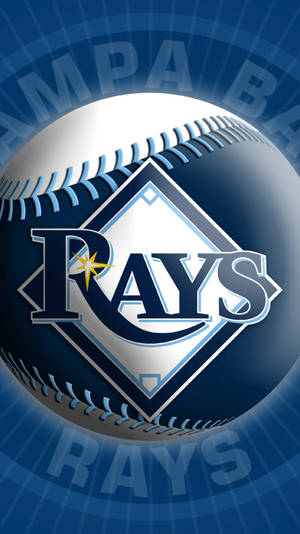 Tampa Bay Rays Symbol In Baseball Wallpaper