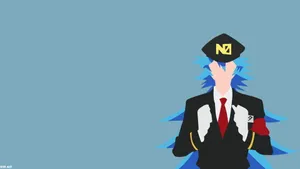 Tanabata Seitarou Minimalist Anime Wallpaper