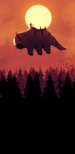 Tap Into Your Inner Avatar With Appa! Wallpaper