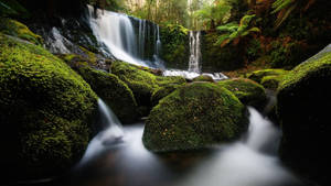 Tasmania Horseshoe Falls Wallpaper