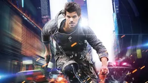 Taylor Lautner Running Away Wallpaper