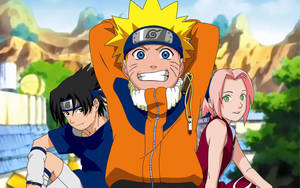 Team 7 Kids Naruto Laptop Wallpaper