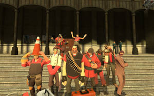 Team Fortress 2 Characters Still Wallpaper