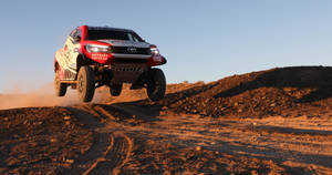 Team Hilux Dakar Rally Wallpaper