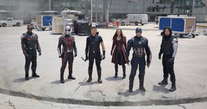 Team Of Captain America Civil War Wallpaper