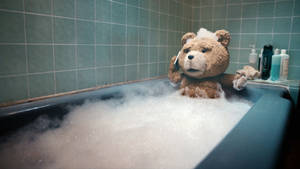 Ted In A Bathtub Wallpaper