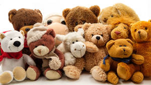 Teddy Bear Stuffed Toys Wallpaper