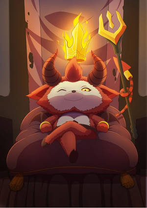 Teemo Little Devil Boy Skin Wallpaper