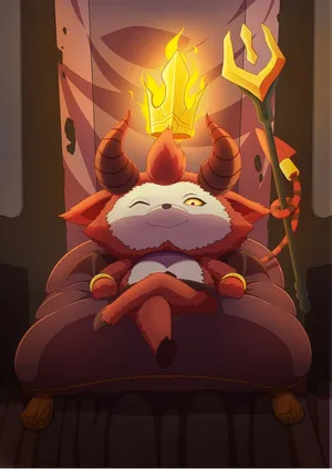 Teemo Little Devil Boy Skin Wallpaper