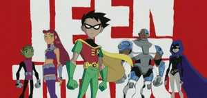 Teen Titans Animated Poster Wallpaper