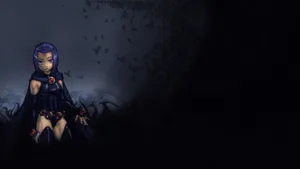 Teen Titans Dark Raven Wallpaper
