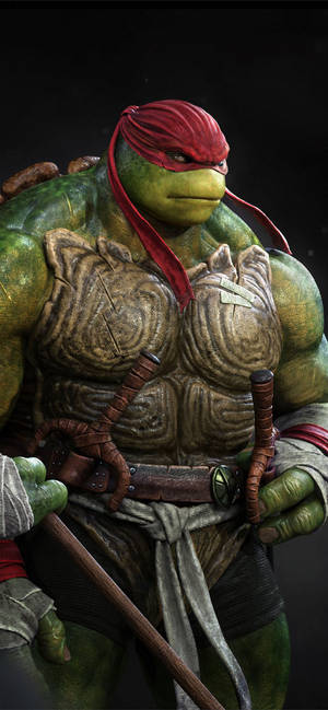 Teenage Mutant Ninja Turtles Serious Raphael Wallpaper