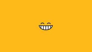 Teeth Happy Emoji Wallpaper