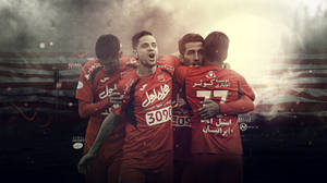 Tehran Football Players Wallpaper