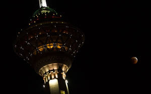 Tehran Night Tower Wallpaper