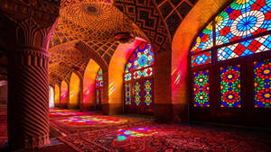 Tehran Stain Glass Wallpaper