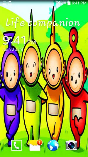 Teletubbies Cute Illustration Wallpaper