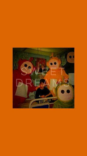 Teletubbies Mascots' Beady Eyes Wallpaper