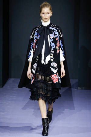 Temperley London Black Dress Wallpaper