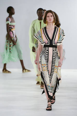 Temperley London Line Of Models Wallpaper