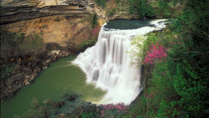 Tennessee Burgess Falls Wallpaper