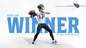 Tennessee Titans Ryan Tannehill Fedex Air Poster Wallpaper