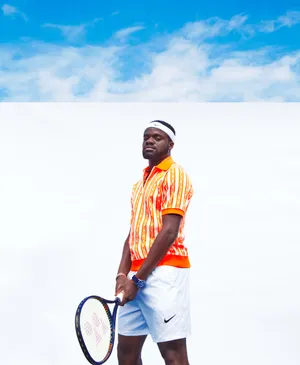 Tennis Game Frances Tiafoe Wallpaper