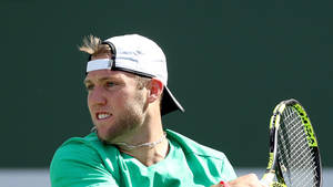 Tennis Player Jack Sock Close-up Wallpaper