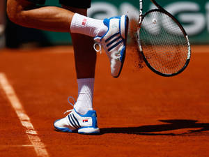 Tennis Player Shoes Wallpaper