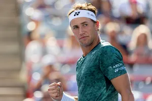 Tennis Prodigy, Casper Ruud, Lost In Thought Wallpaper