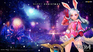 Tera Merry Christmas Holiday Promotion Wallpaper