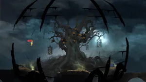 Terraria Dark Woods Wallpaper