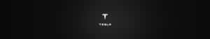 Tesla Logo Dark Triple Monitor Wallpaper