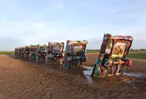Texas Cadillac Ranch Wallpaper