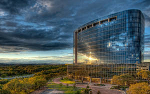 Texas Country Building Wallpaper