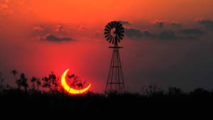 Texas Country Sunset Wallpaper