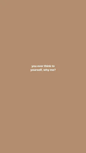 Text In Light Brown Neutral Background Wallpaper