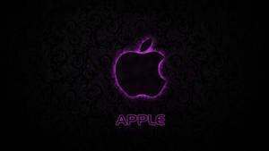 Textured Black And Purple Aesthetic Apple Wallpaper