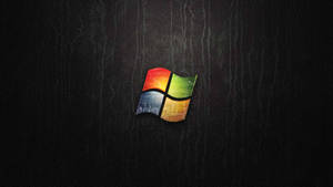 Textured Microsoft Windows Logo Wallpaper