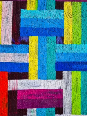 Textured Plaid Painting Wallpaper