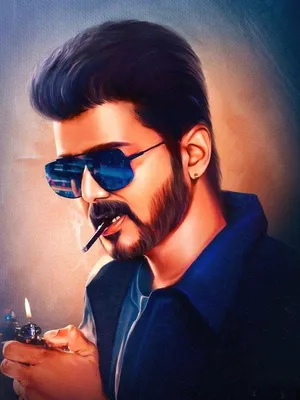 Thalapathy Vijay Lighter Wallpaper