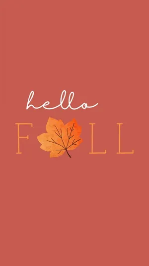 Thanksgiving Aesthetic Hello Fall Wallpaper