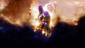 Thanos In Avengers Infinity War Wallpaper