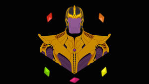 Thanos Infinity Stones Pop Art Wallpaper