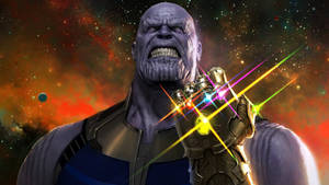 Thanos With Infinity Stones Marvel Pc Wallpaper