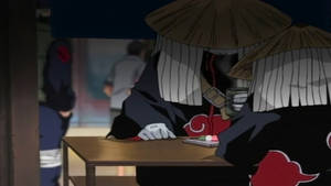 “the Akatsuki Team Of Itachi And Kisame” Wallpaper